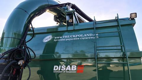 Scania DISAB Saugbagger odkurzacz koparka ssąca substancje sypkie WUKO -  398 000  PLN, 2004 - Daleszyce - wyprzedaż | Autoria.pl