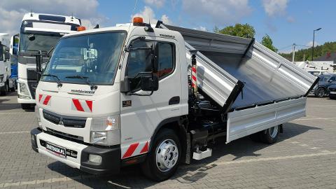 Mitsubishi Canter Fuso 9C18 3.0/180KM Automat, HDS FASSI F30 Wywrotka 3-str (180KM) -  225 000  PLN, 2017 - Widełki - wyprzedaż | Autoria.pl