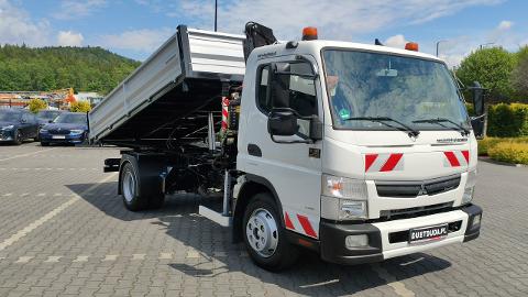 Mitsubishi Canter Fuso 9C18 3.0/180KM Automat, HDS FASSI F30 Wywrotka 3-str (180KM) -  225 000  PLN, 2017 - Widełki - wyprzedaż | Autoria.pl