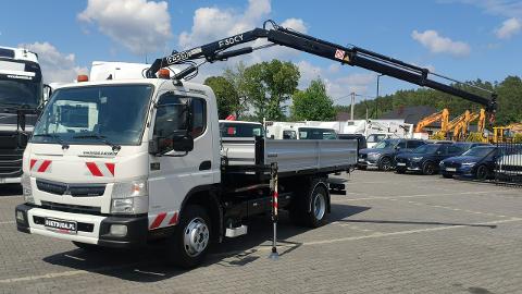 Mitsubishi Canter Fuso 9C18 3.0/180KM Automat, HDS FASSI F30 Wywrotka 3-str (180KM) -  225 000  PLN, 2017 - Widełki - wyprzedaż | Autoria.pl