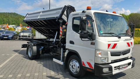 Mitsubishi Canter Fuso 9C18 3.0/180KM Automat, HDS FASSI F30 Wywrotka 3-str (180KM) -  225 000  PLN, 2017 - Widełki - wyprzedaż | Autoria.pl