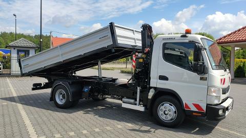 Mitsubishi Canter Fuso 9C18 3.0/180KM Automat, HDS FASSI F30 Wywrotka 3-str (180KM) -  225 000  PLN, 2017 - Widełki - wyprzedaż | Autoria.pl