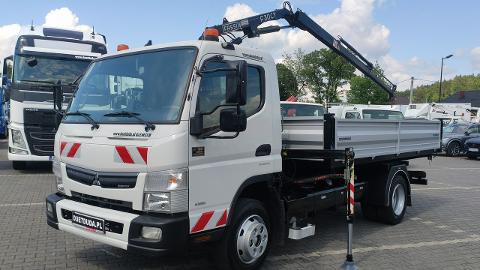 Mitsubishi Canter Fuso 9C18 3.0/180KM Automat, HDS FASSI F30 Wywrotka 3-str (180KM) -  225 000  PLN, 2017 - Widełki - wyprzedaż | Autoria.pl