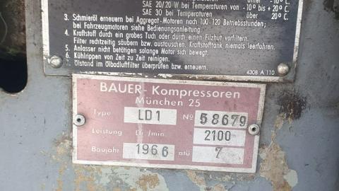 inny Kompresor Bauer Deutz - 9 900  PLN, 1966 - Głogówek - wyprzedaż | Autoria.pl