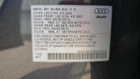 Audi Q7 I  (272KM) - 9 830  PLN, 2011 - Katowice - wyprzedaż | Autoria.pl