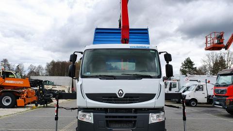 Renault PREMIUM 18.280 4x2 HDS Fassi F110+Wywrotka Ład-8220kg DMC 18ton (280KM) -  178 000  PLN, 2009 - Widełki - wyprzedaż | Autoria.pl