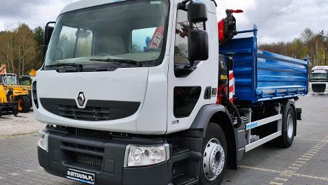 Renault PREMIUM 18.280 4x2 HDS Fassi F110+Wywrotka Ład-8220kg DMC 18ton (280KM) -  178 000  PLN, 2009 - Widełki - wyprzedaż | Autoria.pl