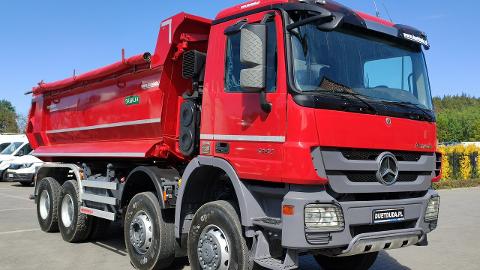 Mercedes-Benz Actros 4141 8x6 Wywrot SKIBICKI Automat EPS ze Sprzegłem !!! (410KM) -  289 000  PLN, 2010 - Widełki - wyprzedaż | Autoria.pl