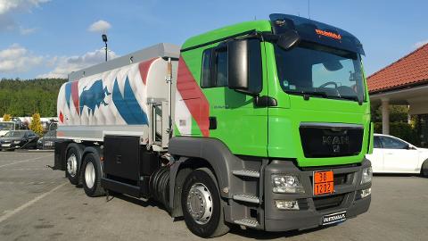 MAN TGA 26.400 Autocysterna z Dystrybucją Ważne TDT (400KM) -  165 000  PLN, 2007 - Widełki - wyprzedaż | Autoria.pl