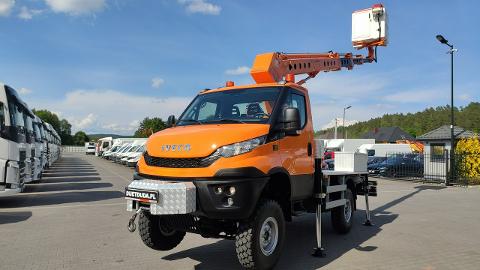 Iveco Daily 55-170 4x4 Zwyżka 20 metrów Bumar WISS PTM-20E Unikat (170KM) -  658 000  PLN, 2016 - Widełki - wyprzedaż | Autoria.pl