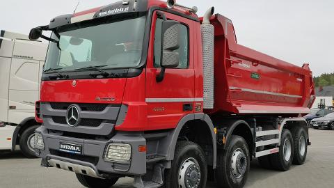 Mercedes-Benz Actros 4141 8x6 Wywrot SKIBICKI Automat EPS ze Sprzegłem !!! (410KM) -  289 000  PLN, 2010 - Widełki - wyprzedaż | Autoria.pl