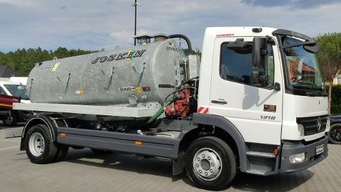 Mercedes-Benz Atego 1218 Asenizacyjny Szambiarka Beczka Szambowóz Poj.6m 2019r (180KM) -  148 000  PLN, 2009 - Widełki - wyprzedaż | Autoria.pl