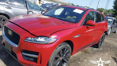 Jaguar F-PACE (296KM) - 62 600  PLN, 2020 - Sękocin Nowy - wyprzedaż | Autoria.pl