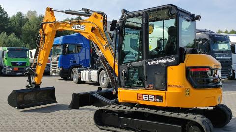 JCB 65R-1 Komplet Łyżek + szybkozłącze (48KM) -  129 000  PLN, 2018 - Widełki - wyprzedaż | Autoria.pl